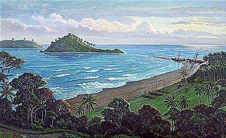 Landscape, 1986 by B S Nurdin - Auction record, sale price, and art valuation. Compare with similar artists and explore comparable artworks.
