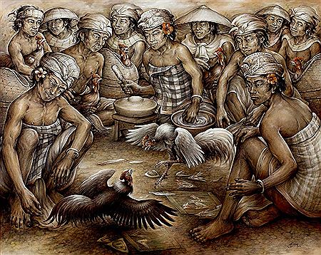 Tajen, 2010 by I Nyoman Ridi - Auction record, sale price, and art valuation. Compare with similar artists and explore comparable artworks.