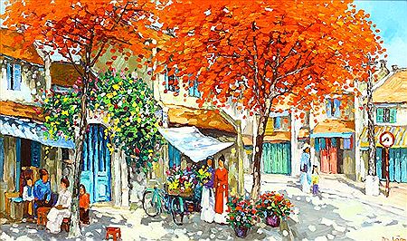 Streetscene in Hanoi 05, 2012 by Lam Duc Manh - Auction record, sale price, and art valuation. Compare with similar artists and explore comparable artworks.