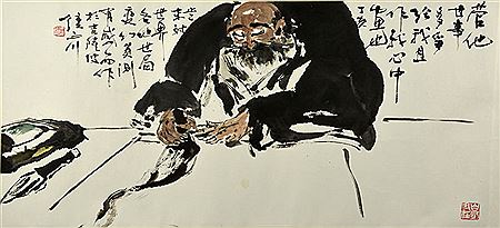 Sample artwork by Zhengchuan Zhong (Born 1945), known for painting - View similar artists and auction records