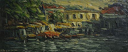 Water Front, 2004 by Peter Liew - Auction record, sale price, and art valuation. Compare with similar artists and explore comparable artworks.