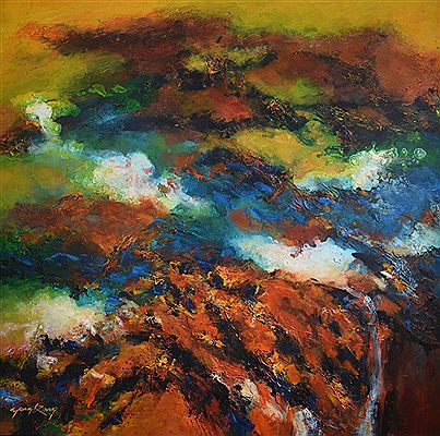 Mountain landscape, 2013 by Dr Foo Yong Kong - Auction record, sale price, and art valuation. Compare with similar artists and explore comparable artworks.