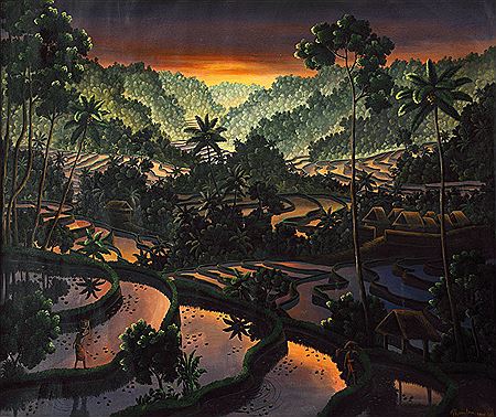 Ricefield in Bali, 2012 by Gusti Agund Monalisa - Auction record, sale price, and art valuation. Compare with similar artists and explore comparable artworks.