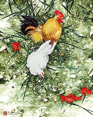 Sample artwork by Sulistyo Hadinagoro (Born 1971), known for painting - View similar artists and auction records