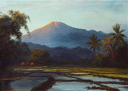 Landscape-Rice Field