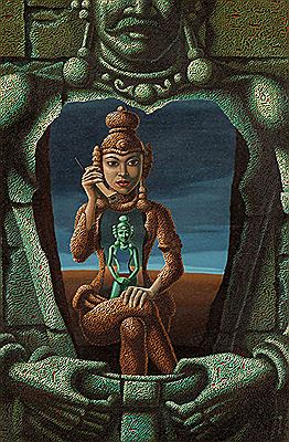 Sample artwork by Effendi (Born 1957), known for painting - View similar artists and auction records