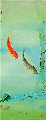Sepasang Ikan Mas, ca.1960 by Tatang Koentjoro - Auction record, sale price, and art valuation. Compare with similar artists and explore comparable artworks.