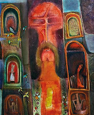 Self-potrait, 1973 by Syed Thajudeen - Auction record, sale price, and art valuation. Compare with similar artists and explore comparable artworks.