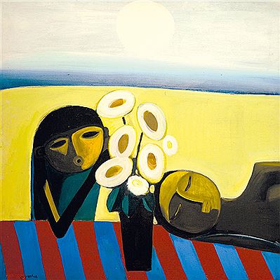 Sample artwork by Khoo Sui Hoe (Born 1939), known for painting - View similar artists and auction records