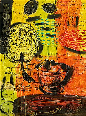 Sketsa Kopi Susu, 1998 by Jalaini Abu Hassan - Auction record, sale price, and art valuation. Compare with similar artists and explore comparable artworks.