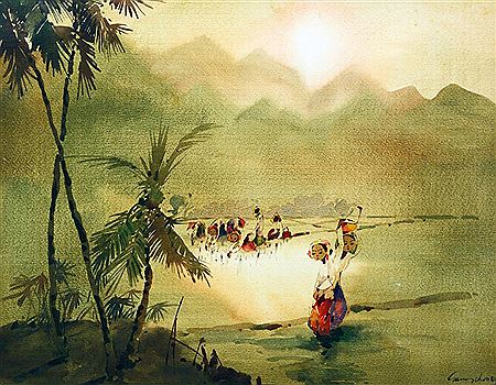 From a Market, 1983 by Keng Seng Choo - Auction record, sale price, and art valuation. Compare with similar artists and explore comparable artworks.