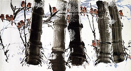 Sample artwork by Chensun (Prof) Chung (1935 - 2024), known for painting - View similar artists and auction records