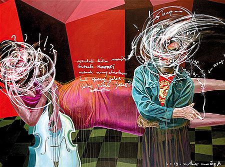 Aku Tak Bermaksud by A Hadi Mas'ud - Auction record, sale price, and art valuation. Compare with similar artists and explore comparable artworks.