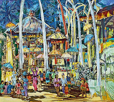 Upacara Bali by Gunawan Hanjaya - Auction record, sale price, and art valuation. Compare with similar artists and explore comparable artworks.
