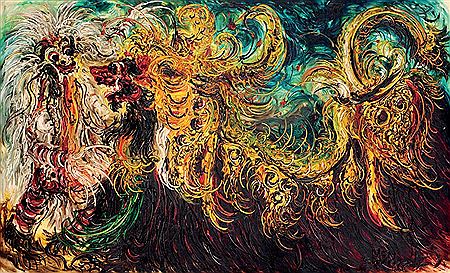 Barong by Men Sagan - Auction record, sale price, and art valuation. Compare with similar artists and explore comparable artworks.