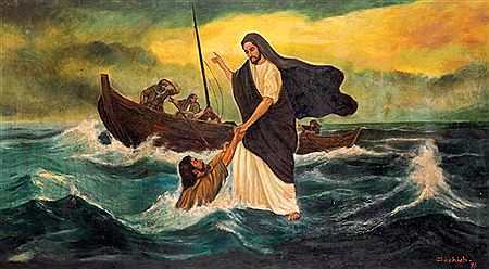 Yesus dan Petrus, 1976