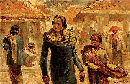 Sample artwork by Menno Meeteren Brouwer (1882 - 1974), known for landscape painting - View similar artists and auction records