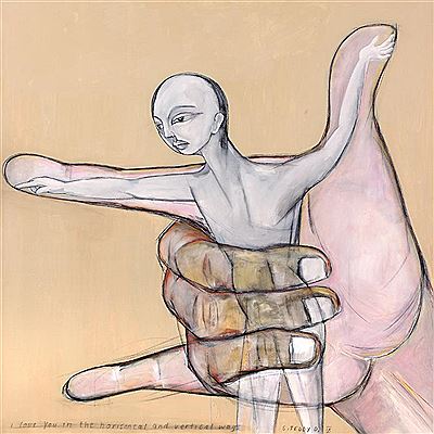 I Love You in The Horizontal and Vertical Way by S Teddy D - Auction record, sale price, and art valuation. Compare with similar artists and explore comparable artworks.