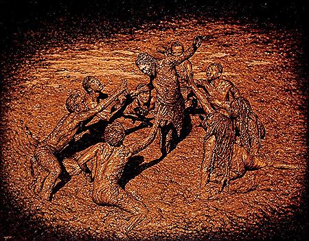 Sample artwork by Ugy Sugiarto (Born 1968), known for painting - View similar artists and auction records