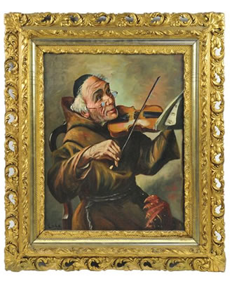 "The Jovial Friar Violinist"