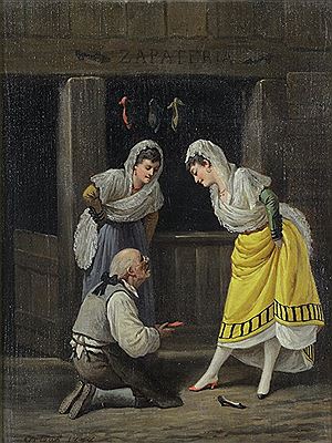 Zapateria, 1874 by Francisco Javier Ortego Y Vereda - Auction record, sale price, and art valuation. Compare with similar artists and explore comparable artworks.