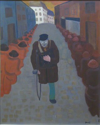 Le Chanteur de rue.