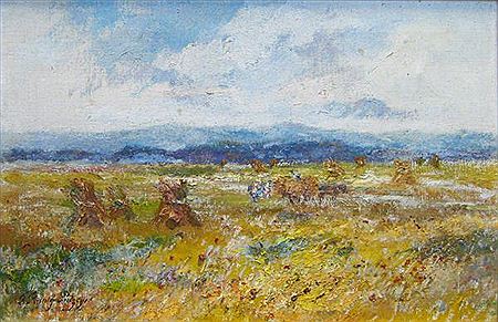 La Moisson sur les hauteurs de Rocour. by Felicie Ransy-Putzens - Auction record, sale price, and art valuation. Compare with similar artists and explore comparable artworks.