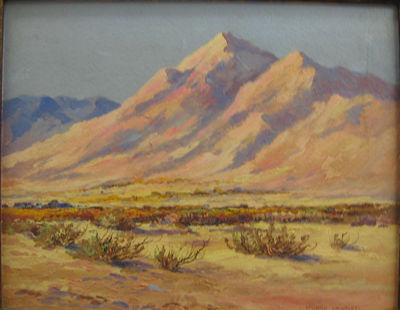Sample artwork by Edward Langley (1870 - 1949), known for landscape-desert - View similar artists and auction records