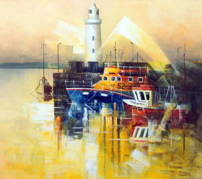 "Donaghadee Harbour"