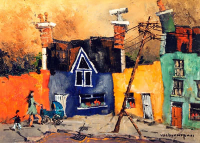 "Perambulating Thro Ardgroom, Beara" by Val Byrne - Auction record, sale price, and art valuation. Compare with similar artists and explore comparable artworks.