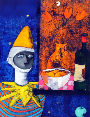 "Still Life with Clown"