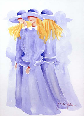 Blue Dresses
