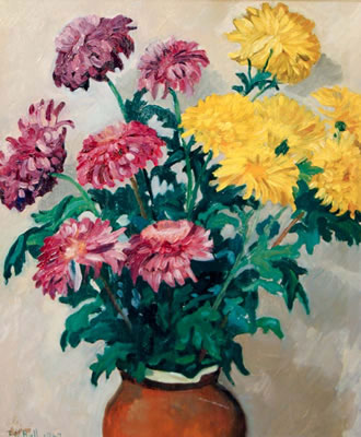 Still Life - Chrysanthemums