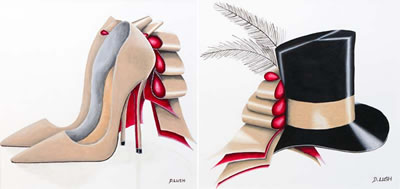 Evening Shoes' & 'Ladies Day (a pair)