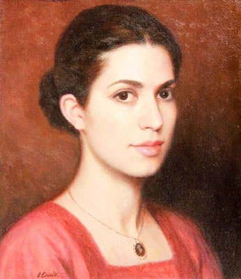 "Girl in Pink Blouse"