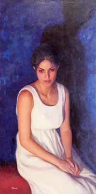 "Girl in a White Dress"