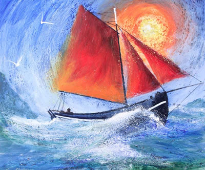 "Galway Hooker" by Henry Blackmore - Auction record, sale price, and art valuation. Compare with similar artists and explore comparable artworks.