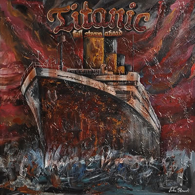 Titanic, Full Steam Ahead by John A Stewart - Auction record, sale price, and art valuation. Compare with similar artists and explore comparable artworks.