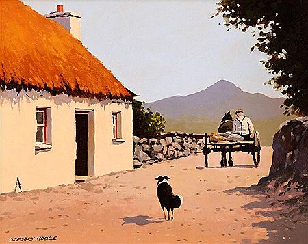 Sample artwork by Gregory Moore (Born 1961), known for painting - View similar artists and auction records