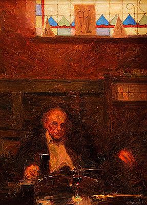 "Interior John Hewit's Bar, Belfast"