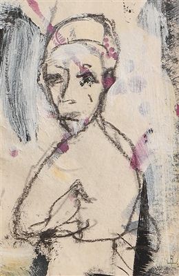 Portrait of John Kingerlee: 'Self Portrait in Morocco'
