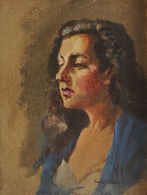 "Portrait of a Girl" by Francis Bunch Moran - Auction record, sale price, and art valuation. Compare with similar artists and explore comparable artworks.