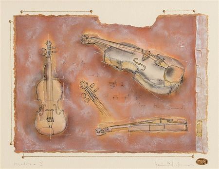 "Violin Study"