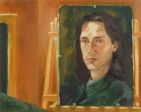 Portrait of Ken Hamilton: 'Self Portrait'