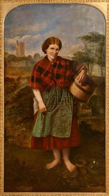 Sample artwork by Charles Henry Cook (1830 - 1906), known for painting, portraits, landscapes, scenes of irish life - View similar artists and auction records