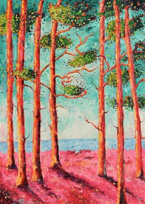 Autumn Leaves by Joanna Tinsley - Auction record, sale price, and art valuation. Compare with similar artists and explore comparable artworks.
