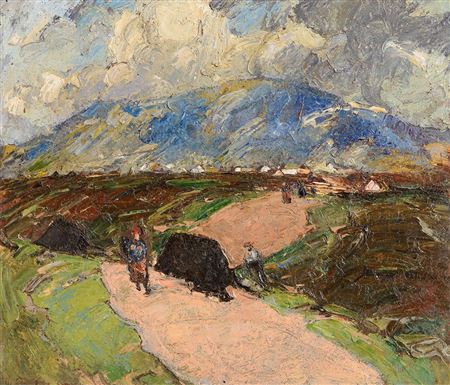 Gathering the Turf, Co. Donegal