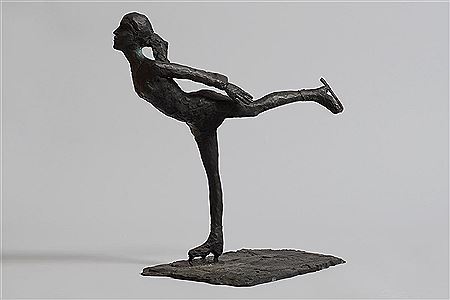 Skater by Elizabeth Le Jeune - Auction record, sale price, and art valuation. Compare with similar artists and explore comparable artworks.