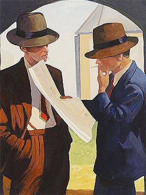 Sample artwork by D K Woods (20th/21st Century), known for painting - View similar artists and auction records