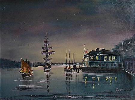 Royal Cork Yacht Club, Cobh. c1900
